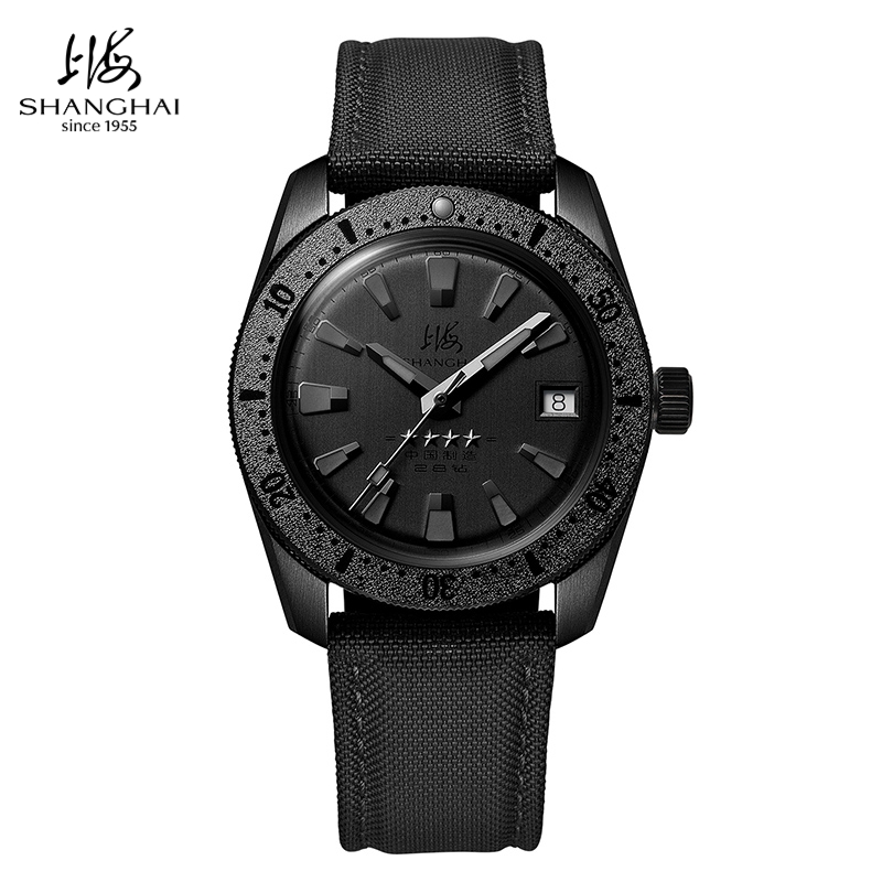 Titanium Automatic Watch 300M Sapphire - เซี่ยงไฮวอทช์ ไทเทเนียม บีเซลนาฬิกาผู้ชาย 300M กันน้ำอัตโนมัตินาฬิกาข้อมือดำน้ำแซฟไฟร์ ลูมินัส