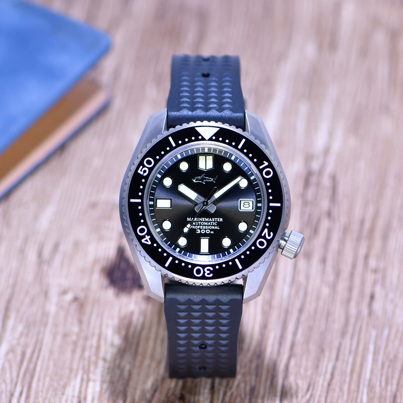 Titanium Automatic Watch 300M Sapphire - เฮมดัลล์ ไทเทเนียม MM300 นาฬิกาดำน้ำ 300 ม.